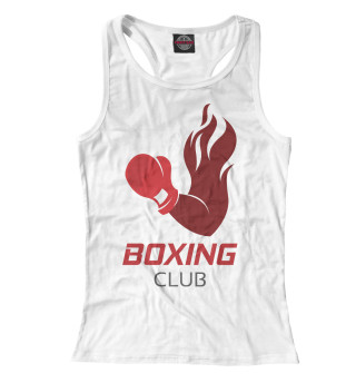 Женская майка-борцовка Boxing Club
