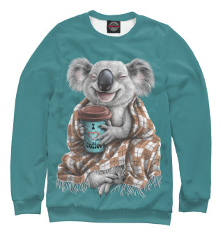Свитшот для девочек Сонная коала