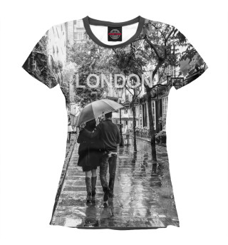 Женская футболка Улицы Лондона