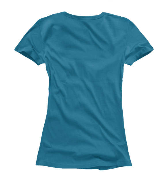 Женская футболка с изображением Еноты цвета Белый