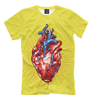 Мужская футболка Сердце