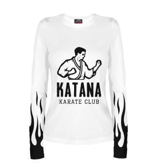 Лонгслив для девочки Karate club