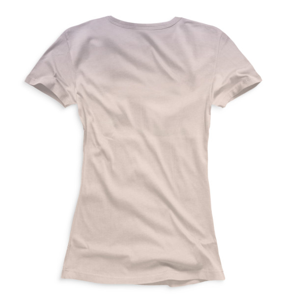 Женская футболка с изображением Титаник цвета Белый