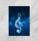 Плакат Космическая музыка