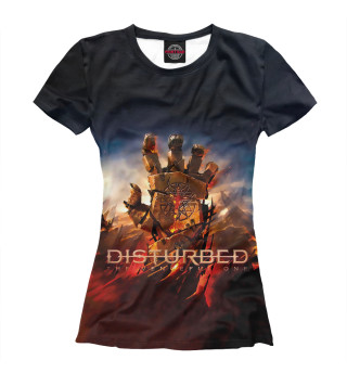 Женская футболка Disturbed альбом
