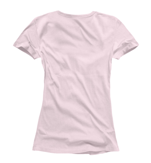 Женская футболка с изображением Sarcasm цвета Белый