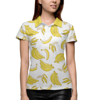 Женское поло Бананы