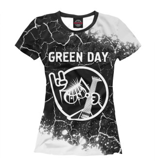 Футболка для девочек Green Day | Кот