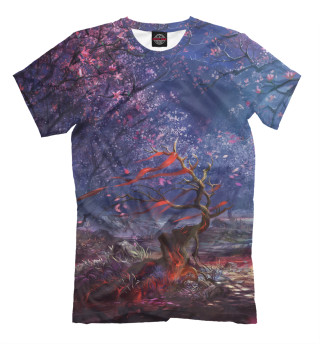 Мужская футболка Ясеневый лес
