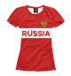 Футболка для девочек Russia Lines
