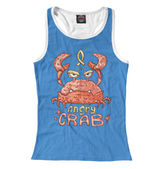 Женская майка-борцовка Hungry crab