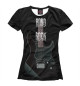 Женская футболка Hard Rock гитара