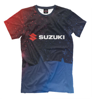 Мужская футболка Suzuki - Snow