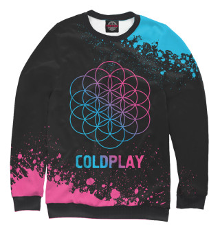 Свитшот для девочек Coldplay Neon Gradient (colors)