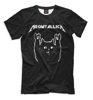 Мужская футболка Meowtallic