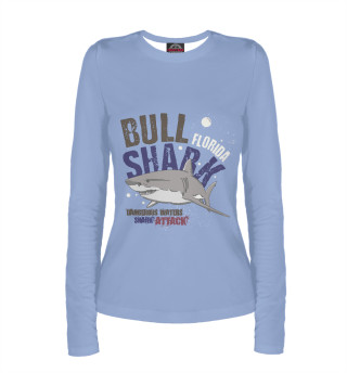Лонгслив для девочки Bull Shark