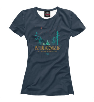 Женская футболка Wildcamp