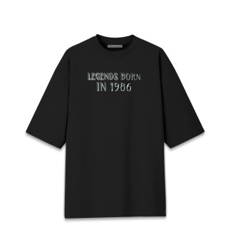 Мужская футболка оверсайз 1986