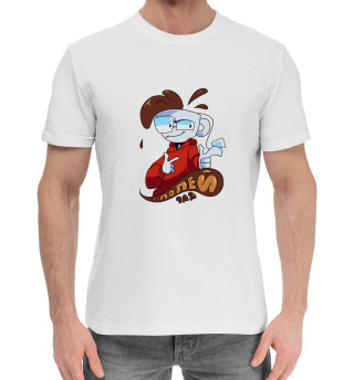 Хлопковая футболка для мальчиков Попей Чая