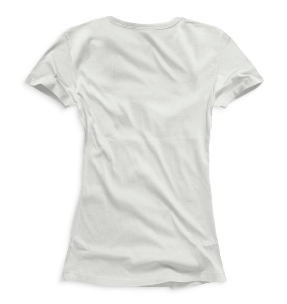 Женская футболка с изображением Лучшая бабушка цвета Белый