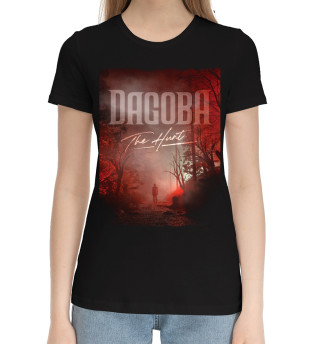 Хлопковая футболка для девочек Dagoba