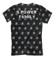 Мужская футболка 6 power family