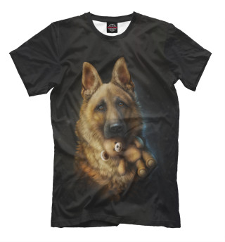 Мужская футболка Doggy