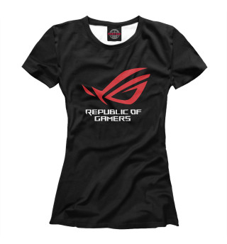 Женская футболка Asus Republic of Gamers