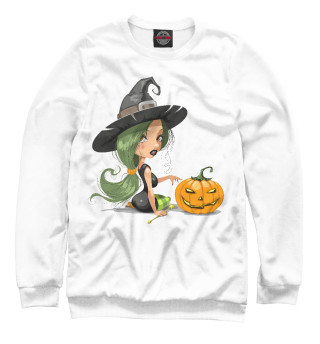 Свитшот для мальчиков Girl with pumpkin