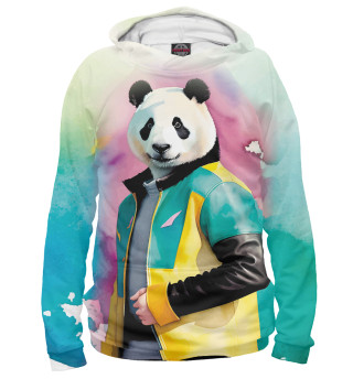 Худи для мальчика Чувак-панда в модной куртке