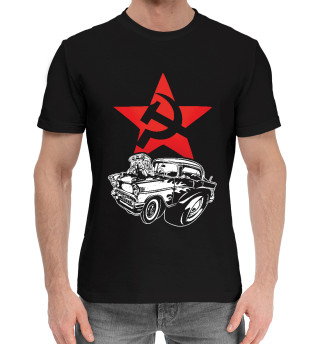 Хлопковая футболка для мальчиков Хот Род СССР
