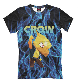Мужская футболка Brawl Stars Crow \ Огонь