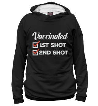 Женское худи Двойная вакцина