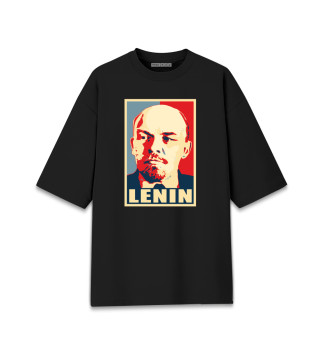 Мужская футболка оверсайз Lenin