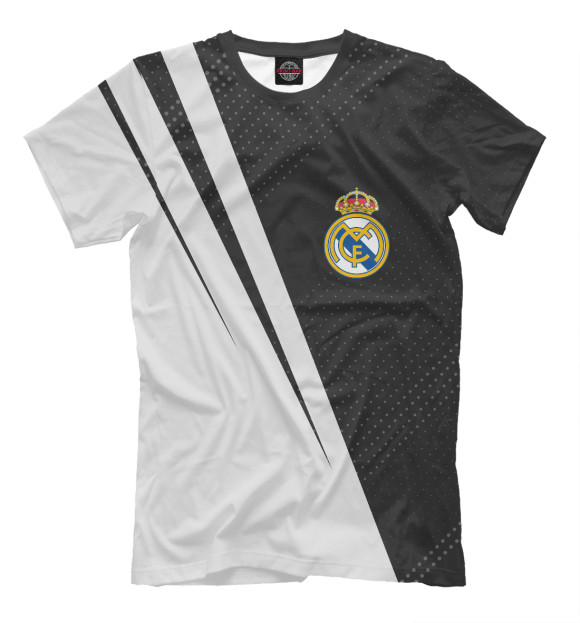 Футболка для мальчиков с изображением Real Madrid цвета Белый