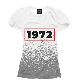 Женская футболка 1972 - в красной рамке