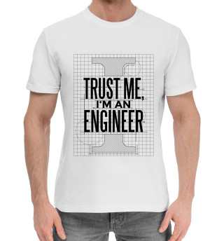 Хлопковая футболка для мальчиков Инженер