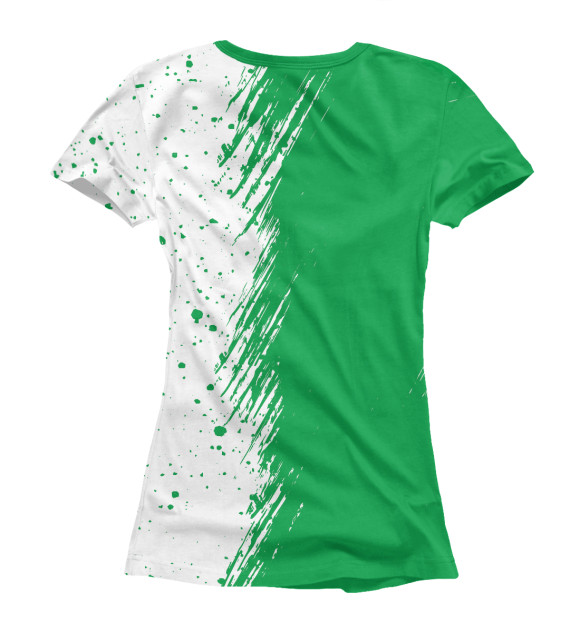 Женская футболка с изображением Skoda | Skoda цвета Белый