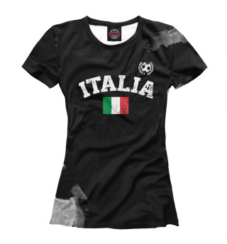Женская футболка Italia Soccer