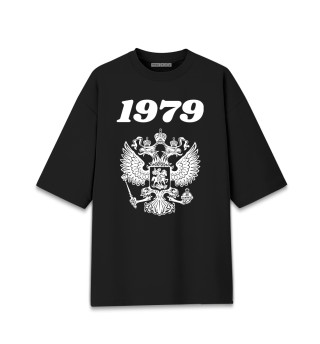 Мужская футболка оверсайз 1979 - Герб РФ