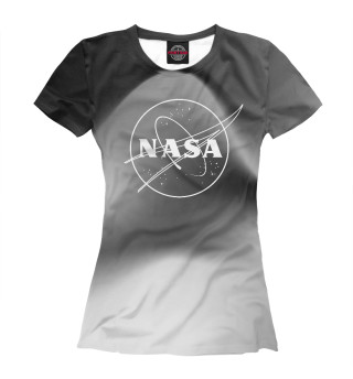 Женская футболка NASA grey | Colorrise