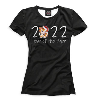 Женская футболка 2022 year of the tiger