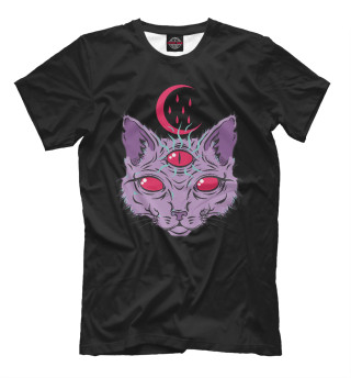 Мужская футболка Devil Cat