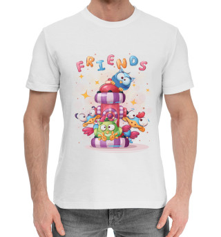 Хлопковая футболка для мальчиков Friends