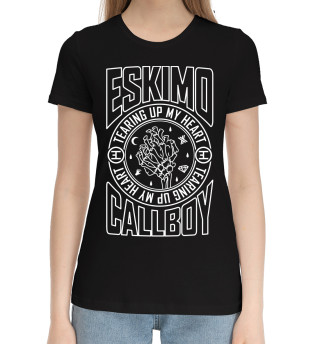 Женская хлопковая футболка Eskimo Callboy