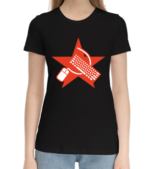 Женская хлопковая футболка СССР