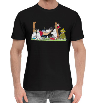 Хлопковая футболка для мальчиков Moomin