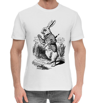 Мужская хлопковая футболка Кролик