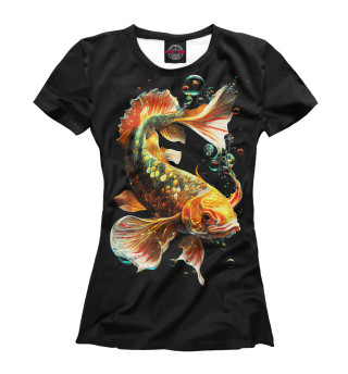 Женская футболка Рыба моей мечты