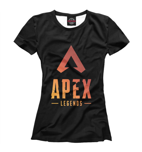 Женская футболка с изображением Apex Legends Mirage цвета Белый